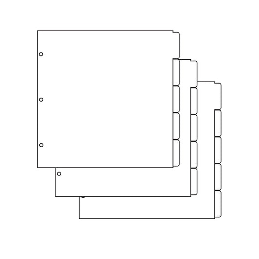 Totally Tiffany - ScrapRack Tabbed Divders  -15pk