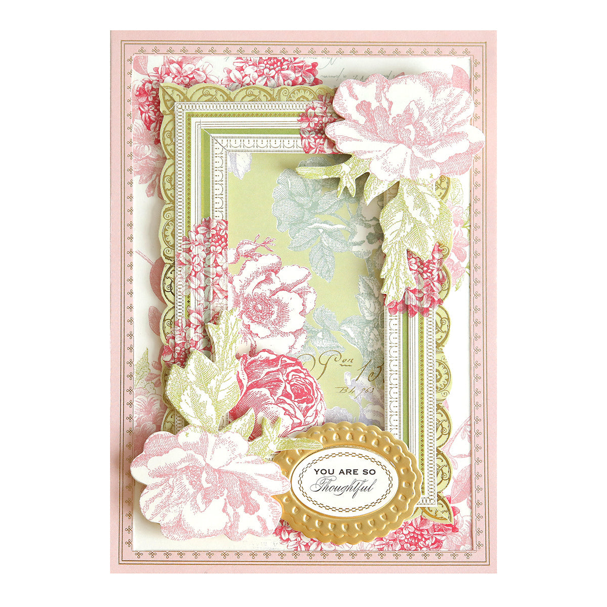 Antique Botanical Rub On Transfers