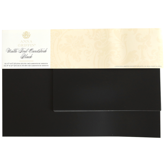 Luxury Matte Foil Cardstock Black