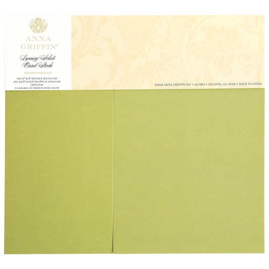 Luxury Solid Cardstock