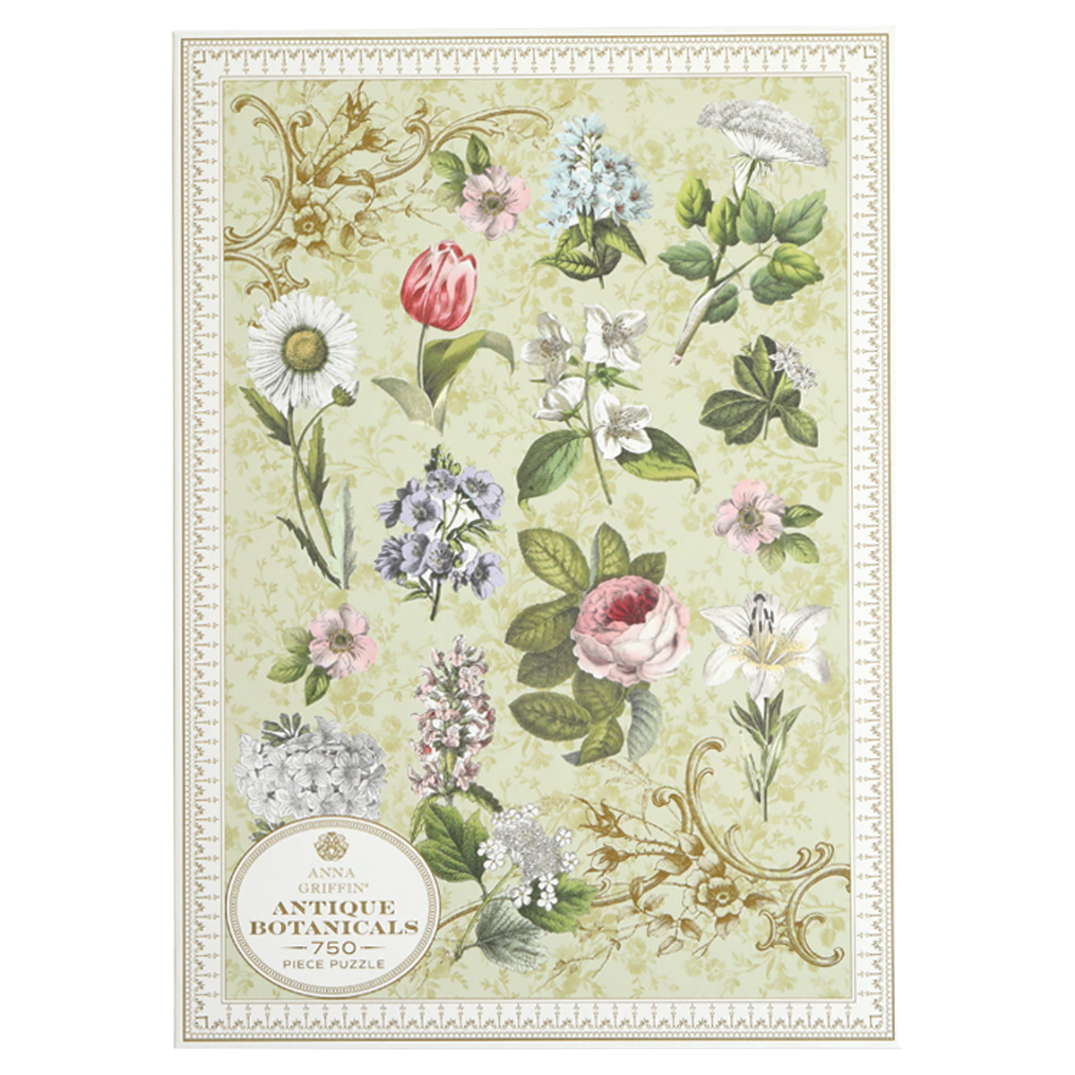 Antique Botanicals Jigsaw Puzzle