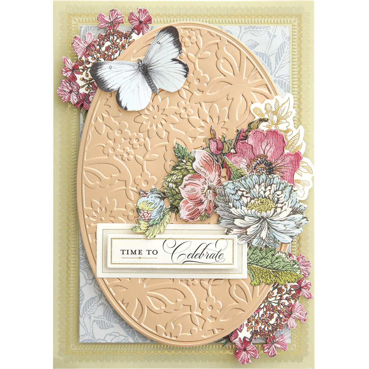Butterfly Pattern Cut & Emboss Folders