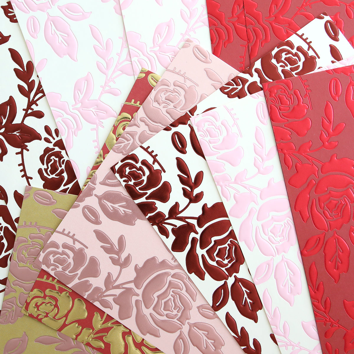 Luxury Tonal Foil Heartfelt Cardstock