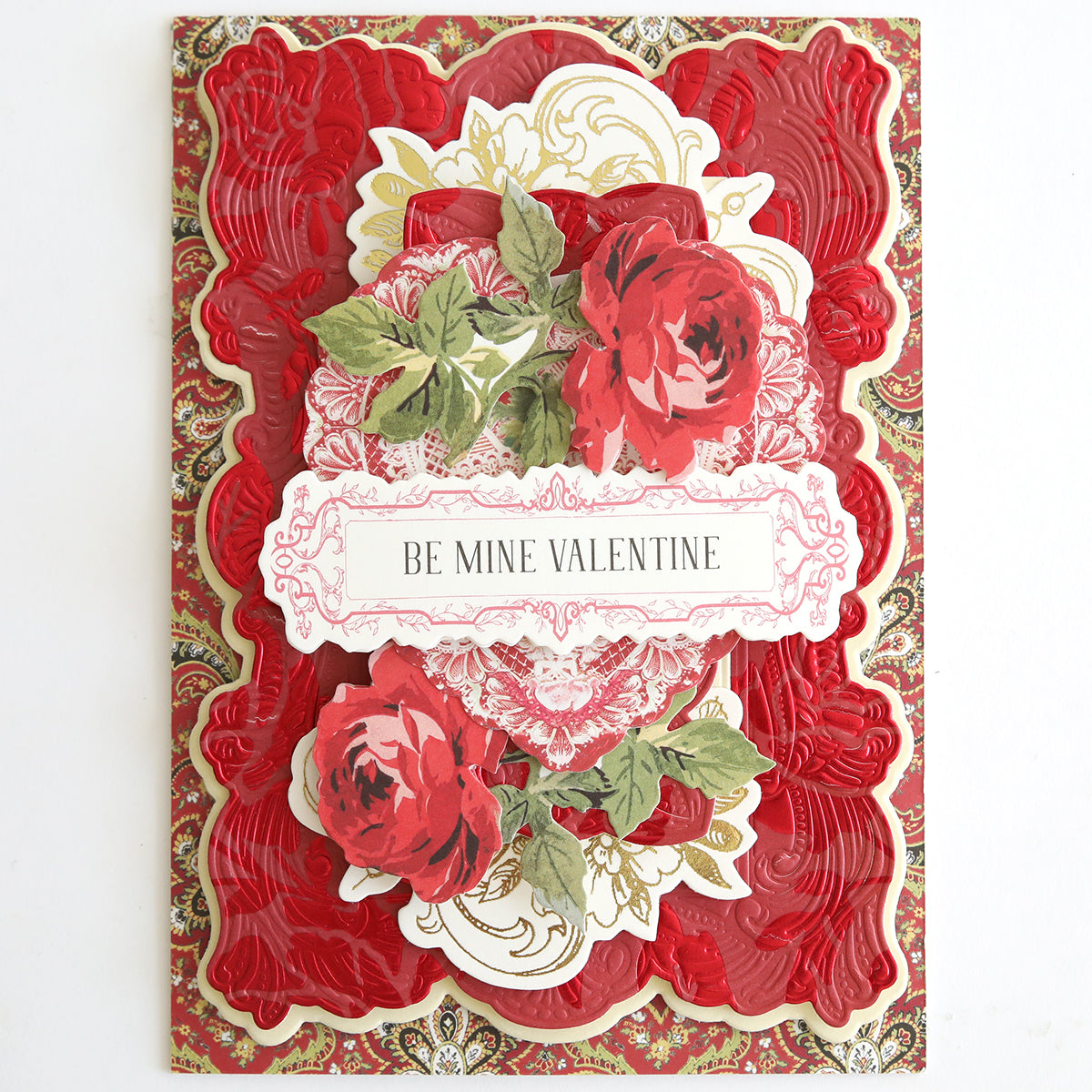 Luxury Tonal Foil Heartfelt Cardstock