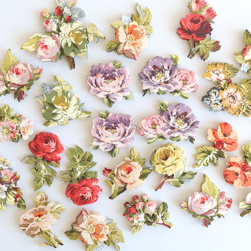 Thankfulness Floral Stickers