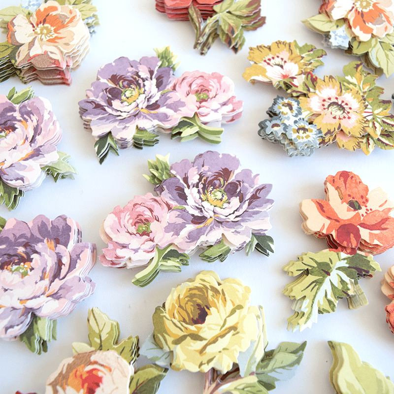 Thankfulness Floral Stickers