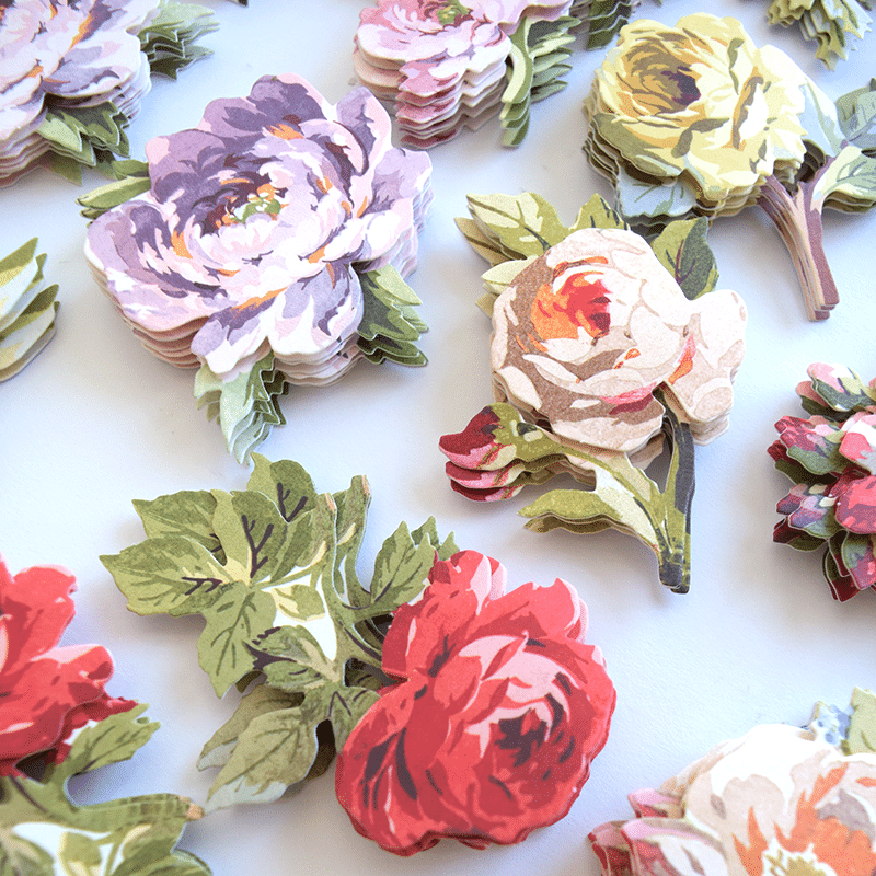 Thankfulness Floral Stickers