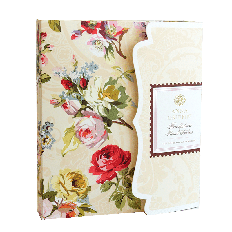 Thankfulness Floral Stickers