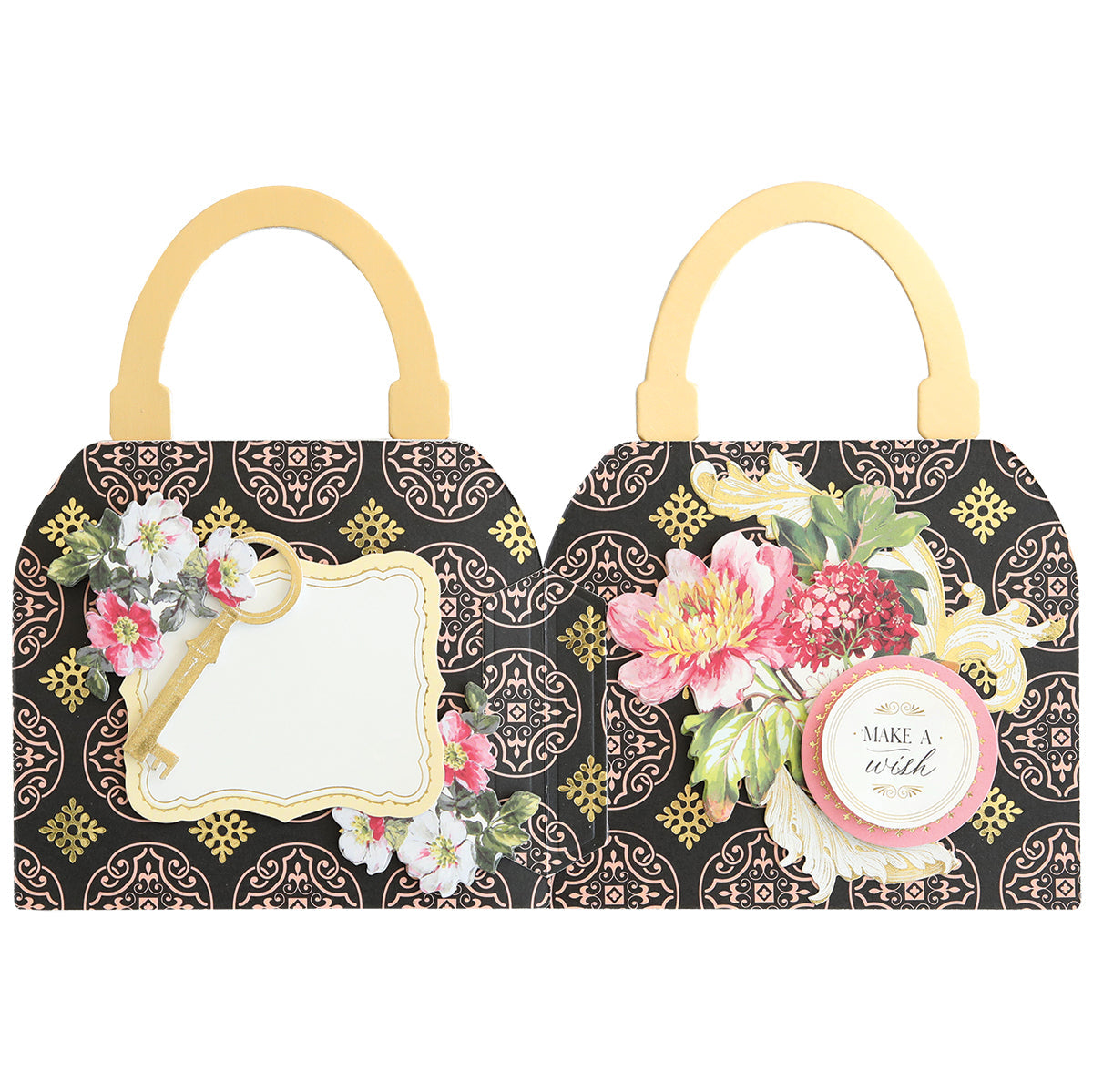 Luxury Status Purse Card Box Dies