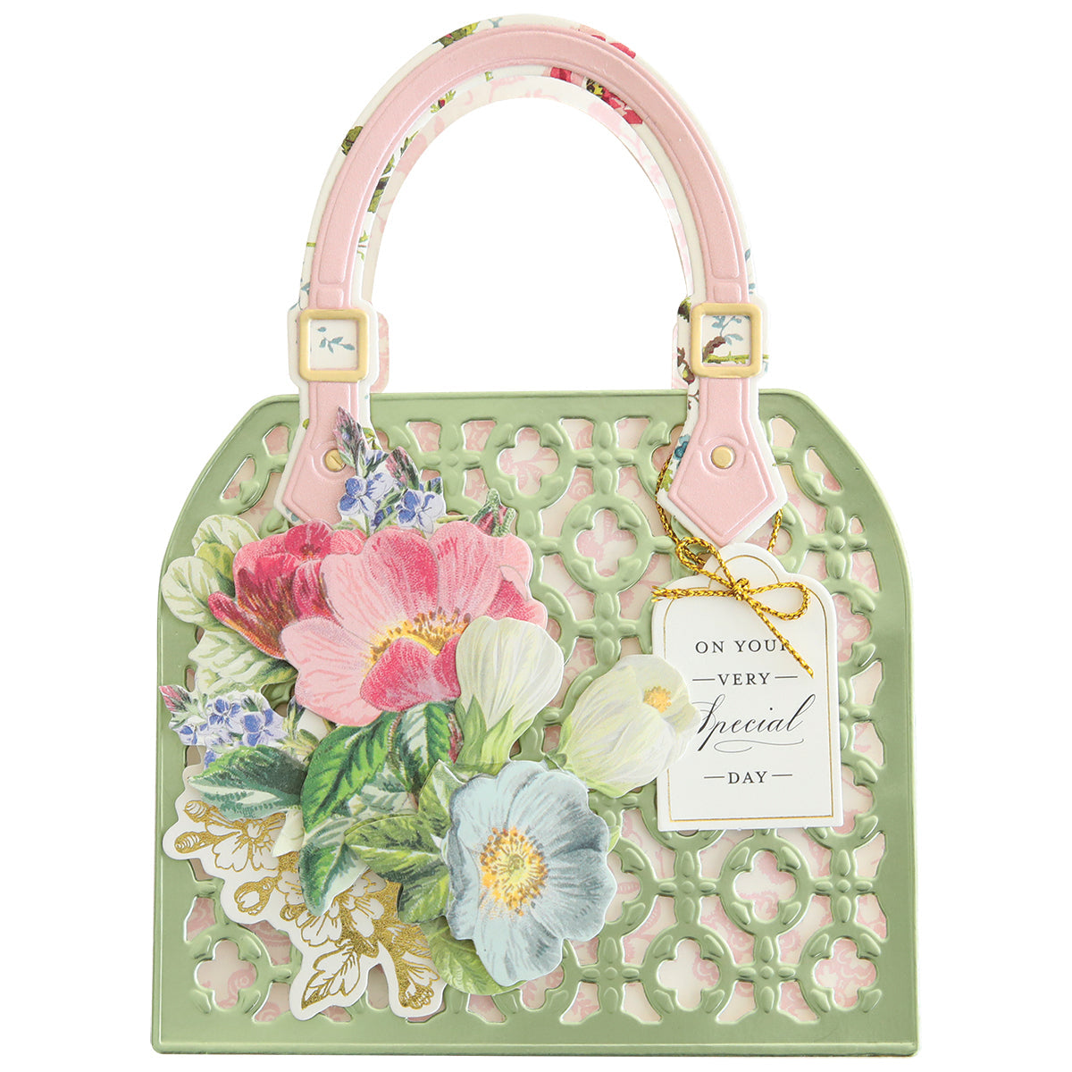 Luxury Status Purse Card Box Dies