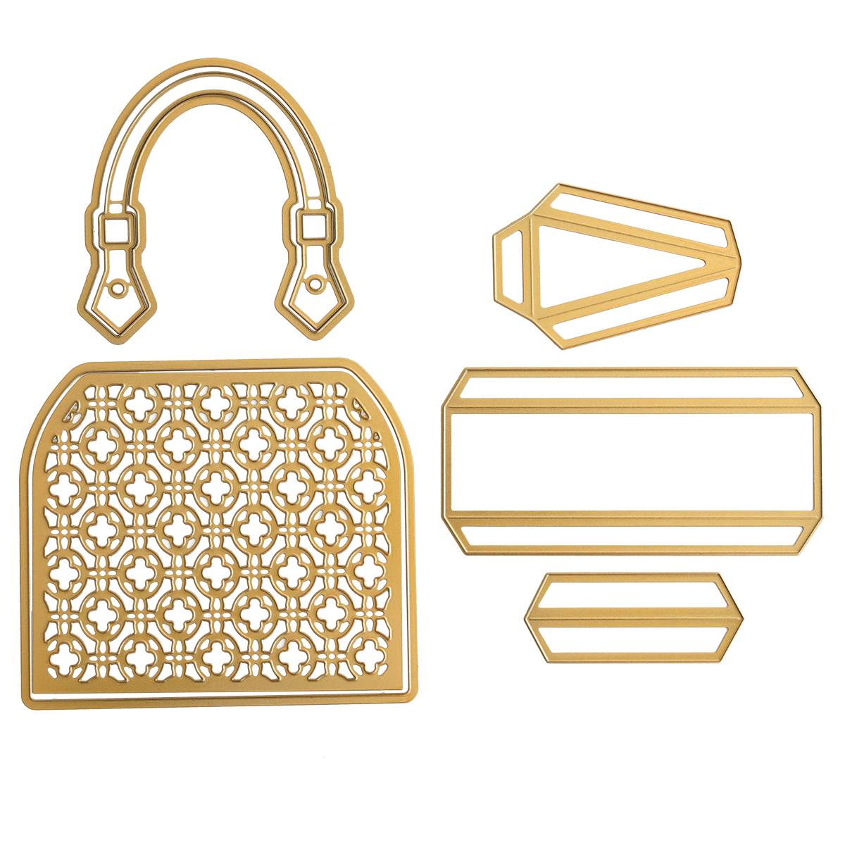 Luxury Status Purse Card Box Dies