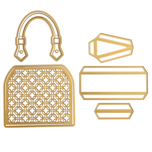 Luxury Status Purse Card Box Dies