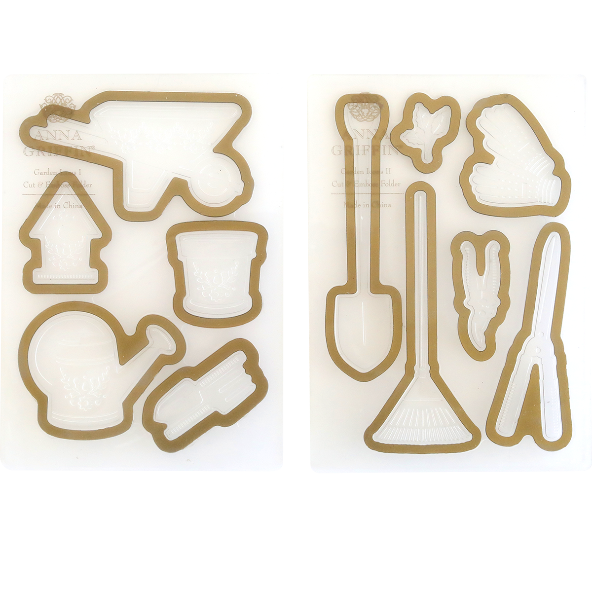 Garden Icons Cut and Emboss Folders