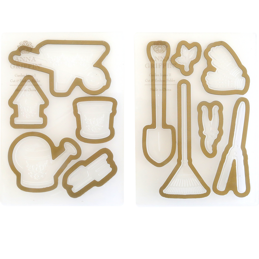 Garden Icons Cut and Emboss Folders