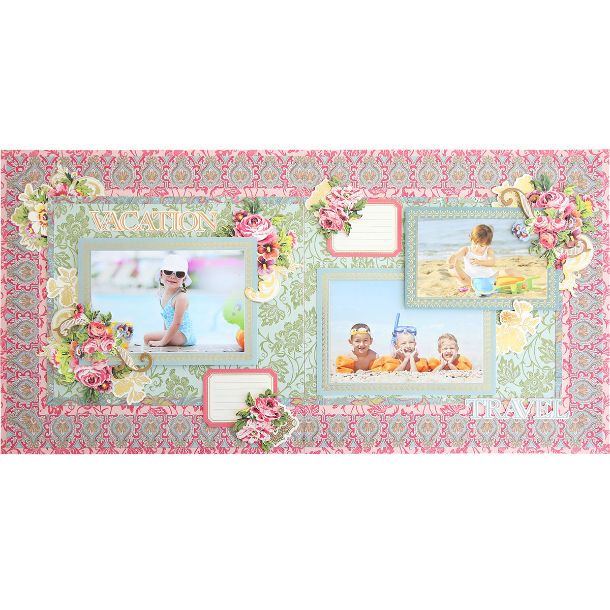 Simply Paisley Scrapbooking Kit with Album