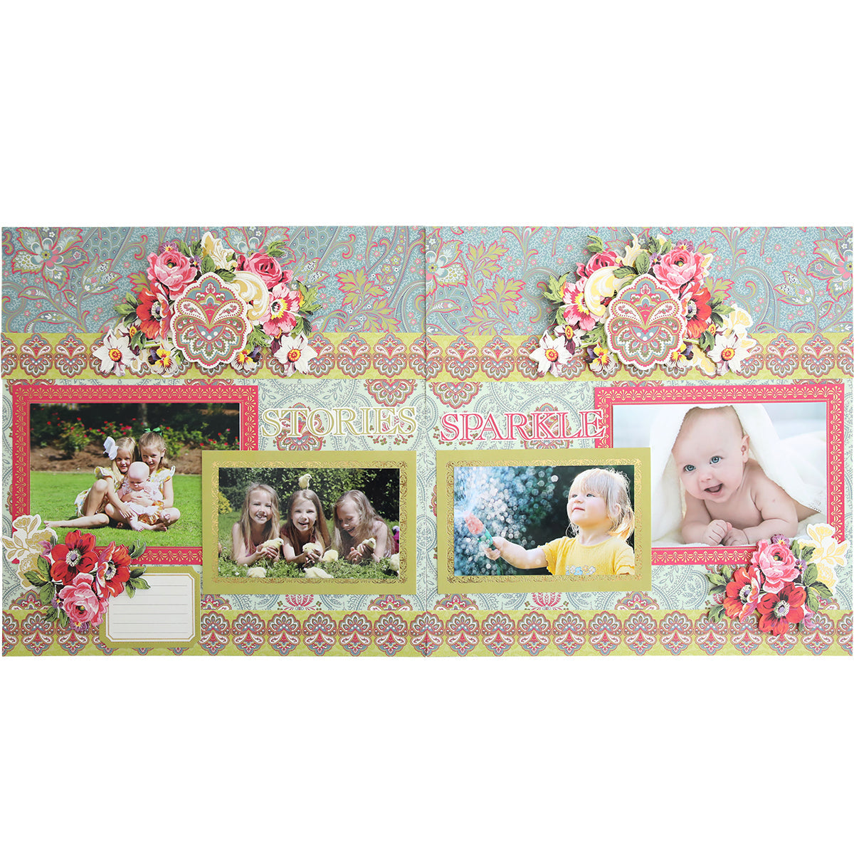 Simply Paisley Scrapbooking Kit with Album