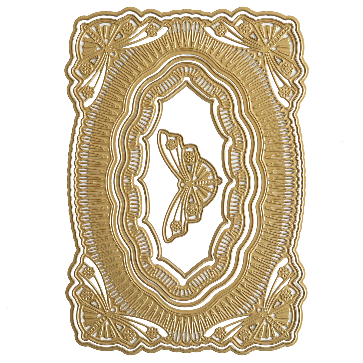 3D Butterfly Concentric Dies