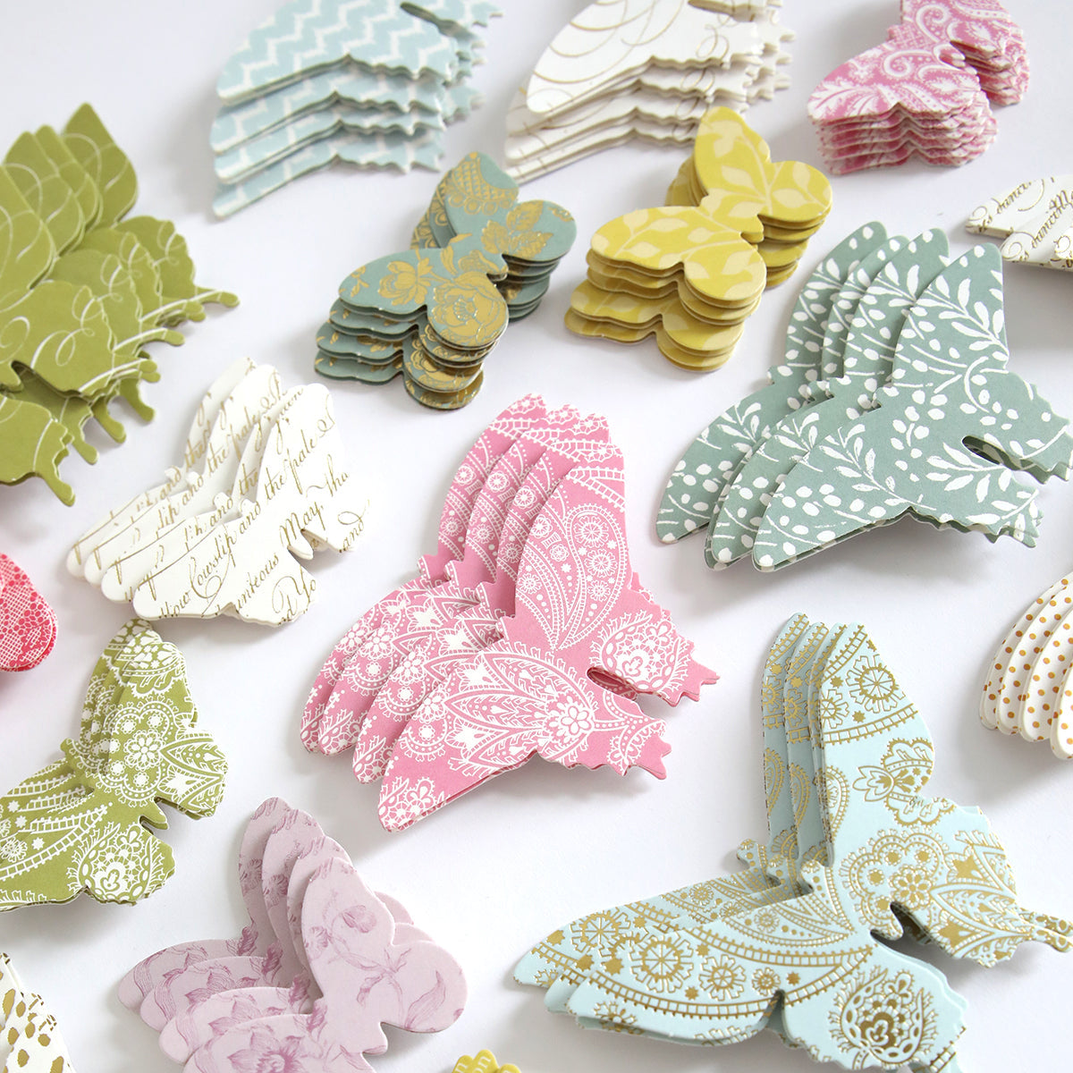 Paper Butterfly Embellishments