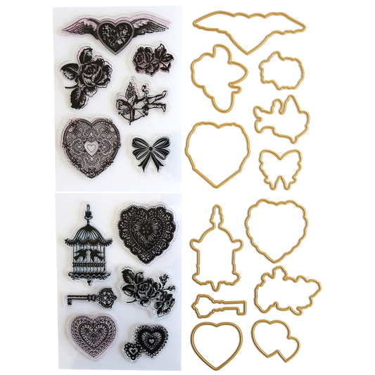 Smitten Stamps and Dies