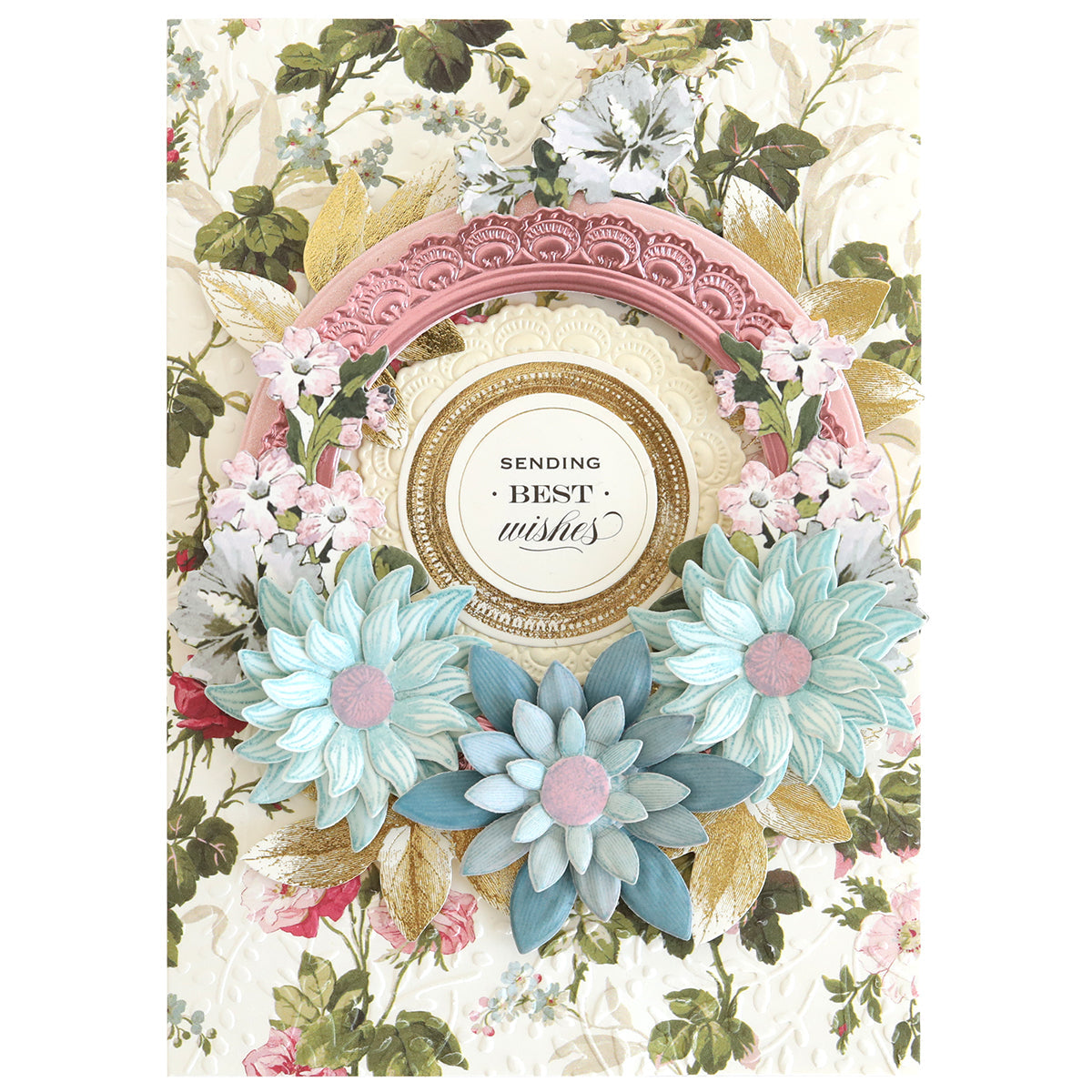 Blooms Flower Mold, Stamps and Dies