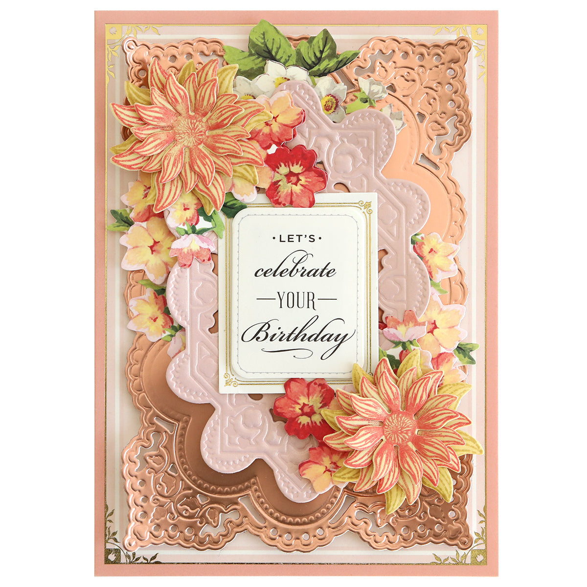 Blooms Flower Mold, Stamps and Dies