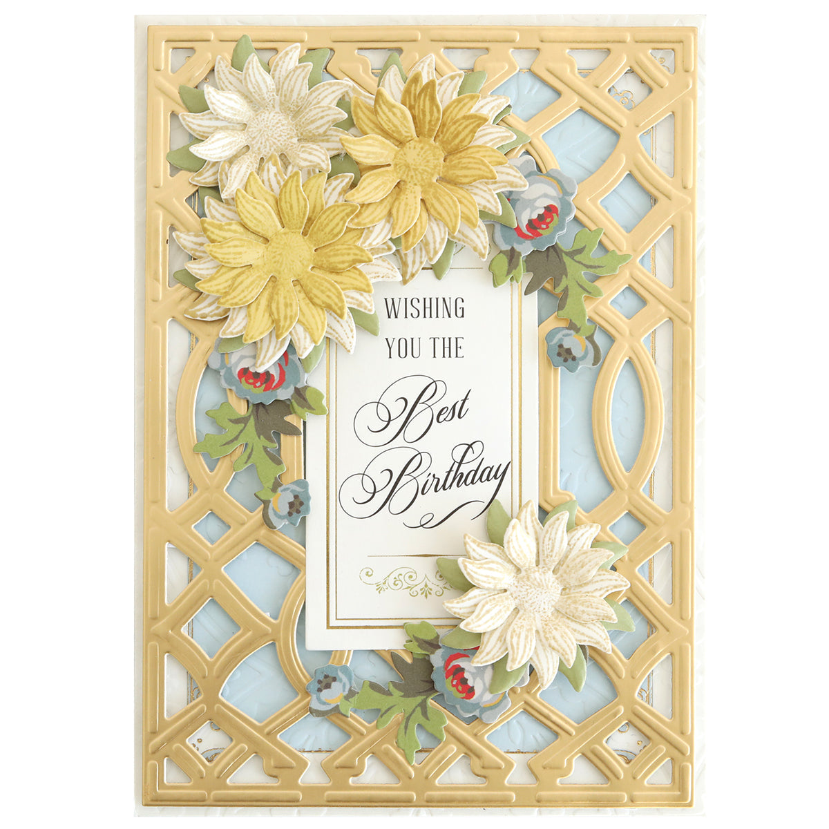Blooms Flower Mold, Stamps and Dies