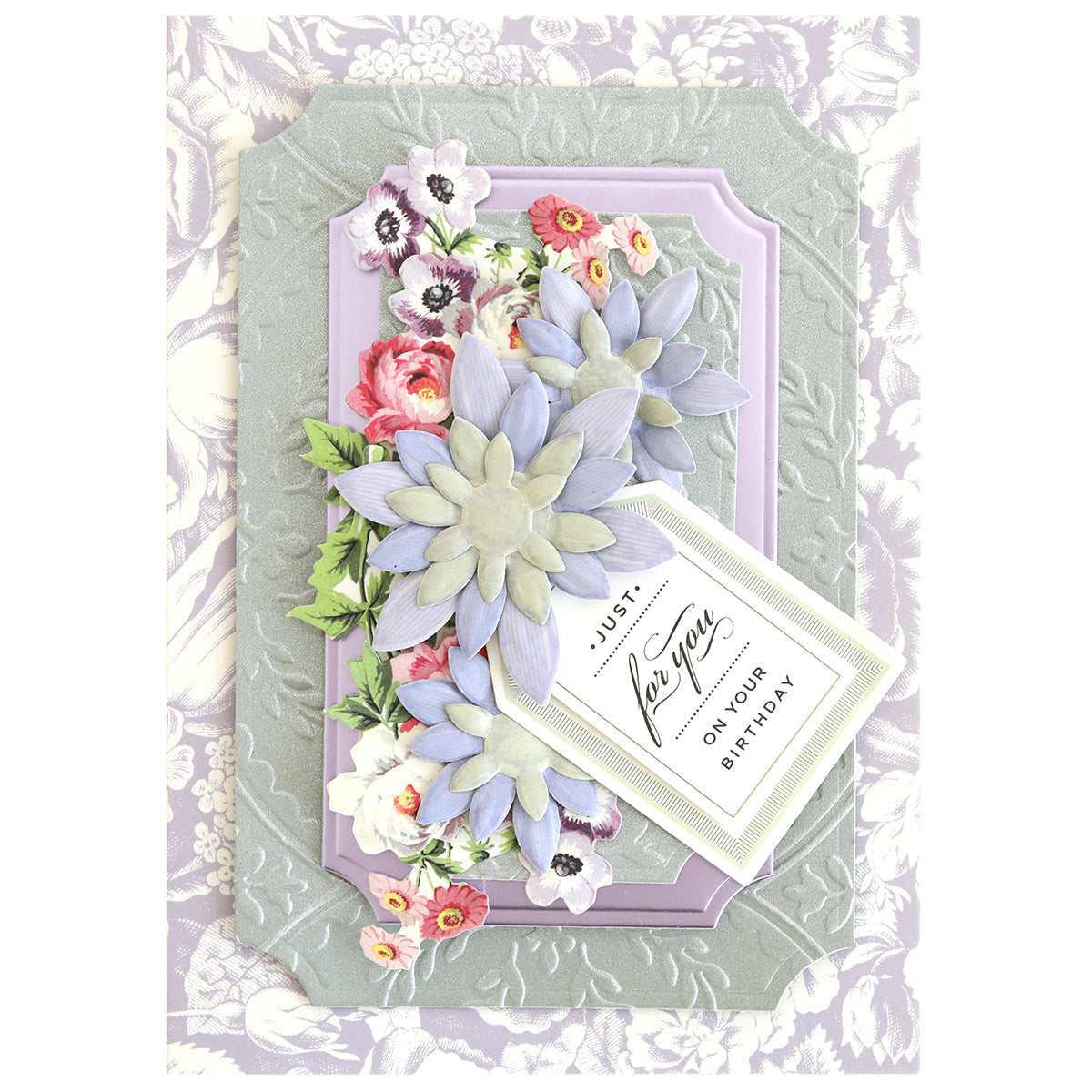 Blooms Flower Mold, Stamps and Dies