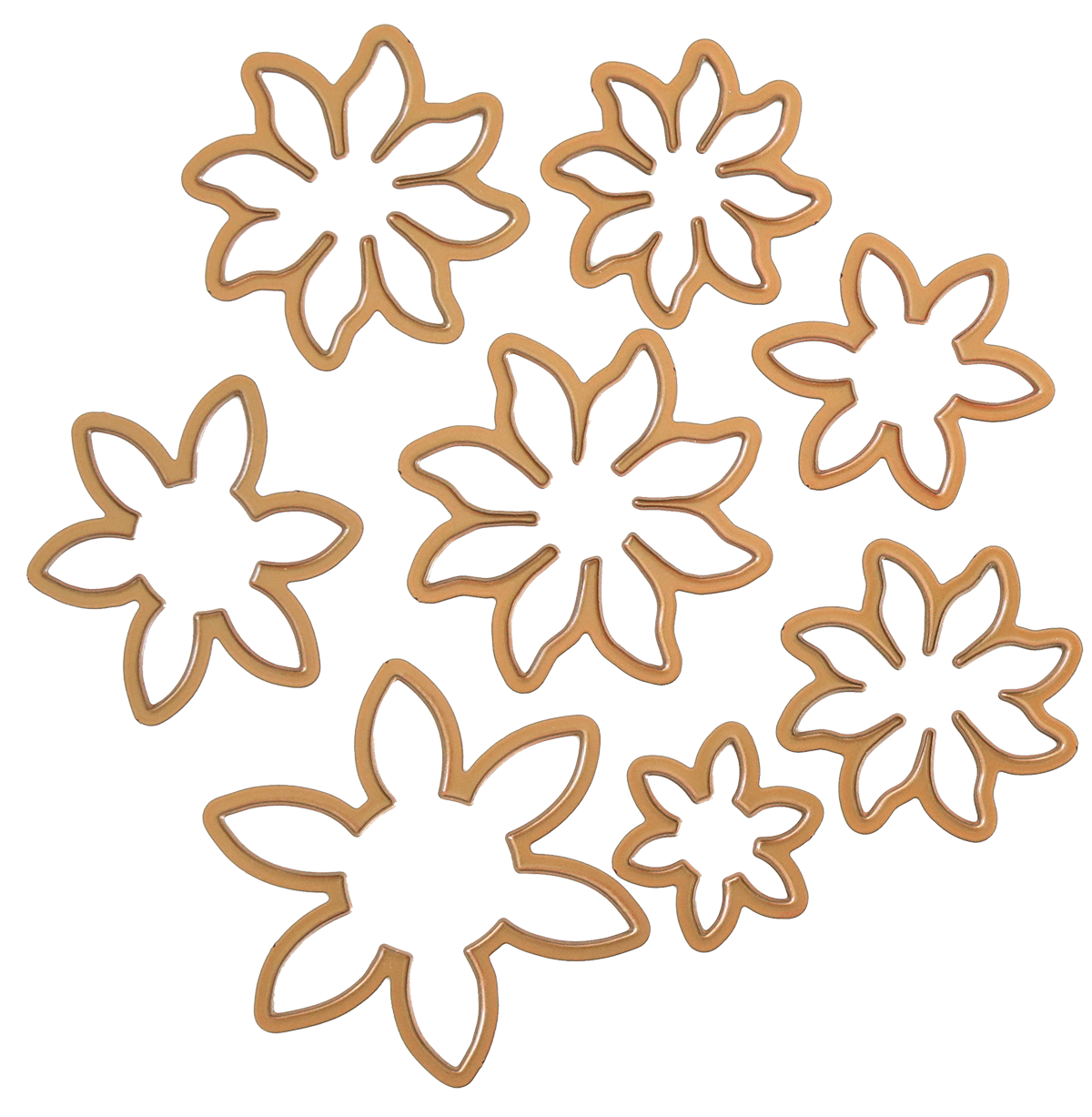 Blooms Flower Mold, Stamps and Dies