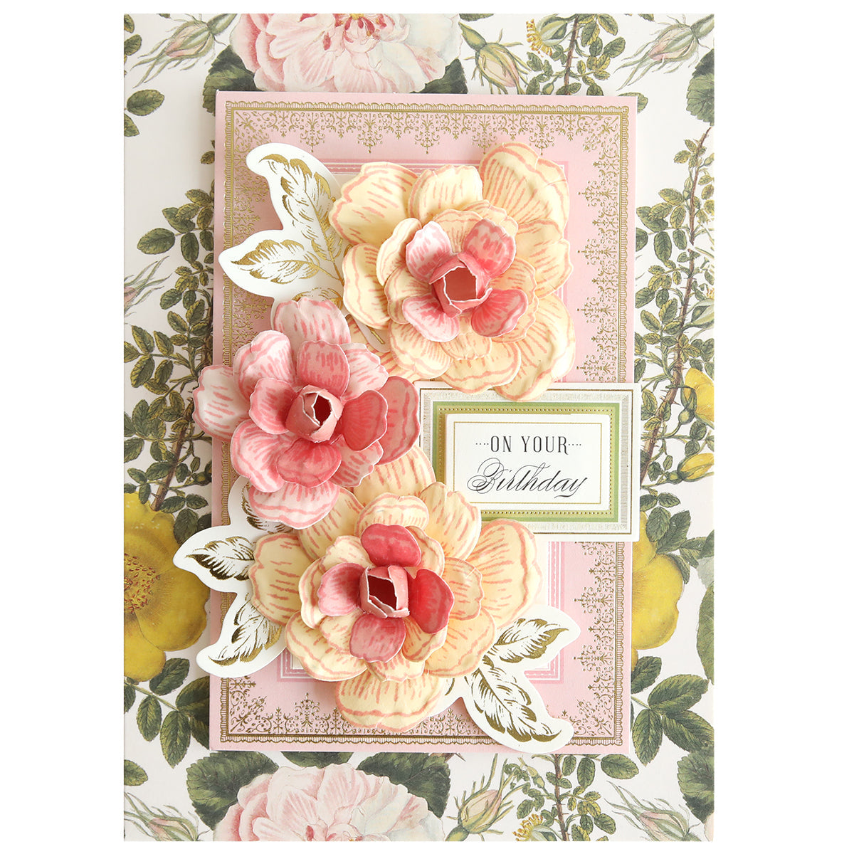 Posies Flower Mold, Stamps and Dies