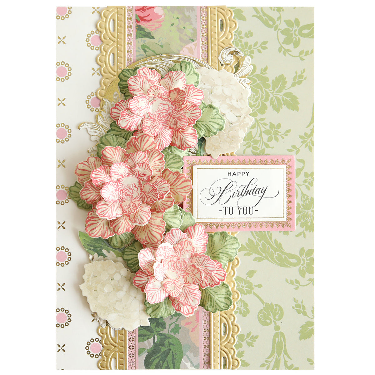 Posies Flower Mold, Stamps and Dies