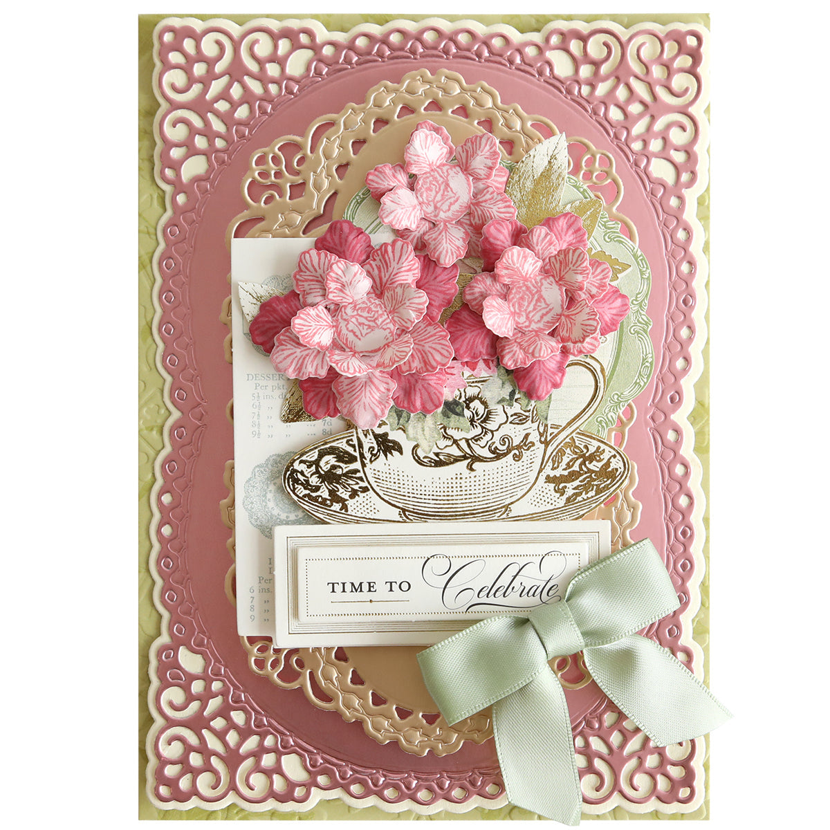 Posies Flower Mold, Stamps and Dies