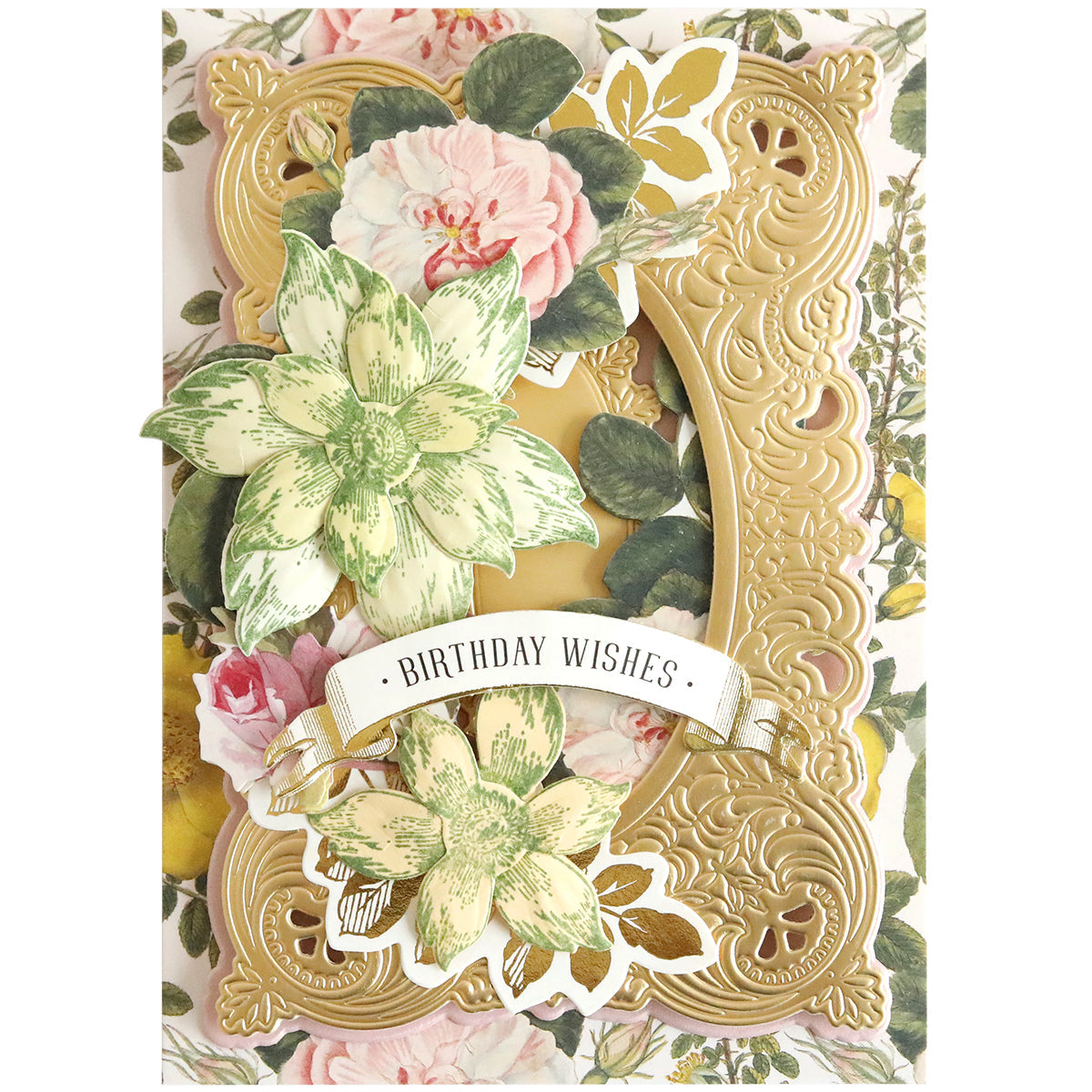 Blooms Flower Mold, Stamps and Dies