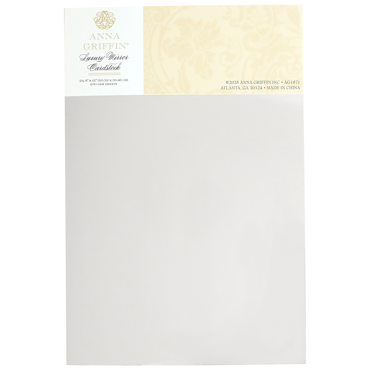 Luxury Mirror Foil Cardstock