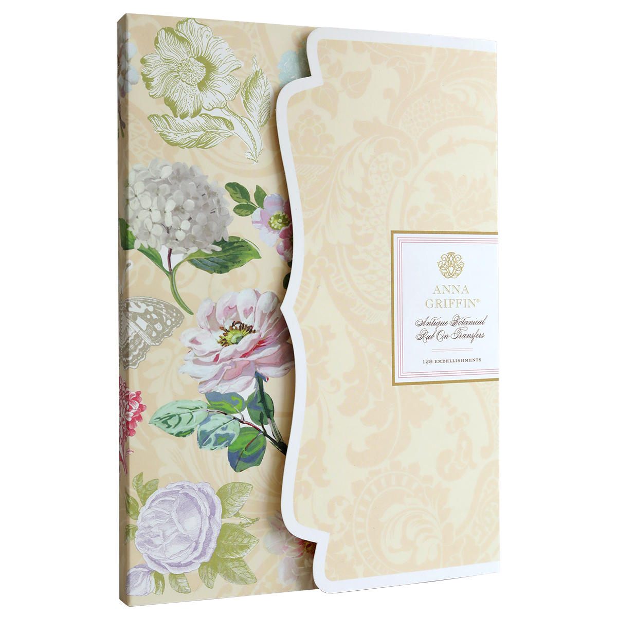 Antique Botanical Rub On Transfers