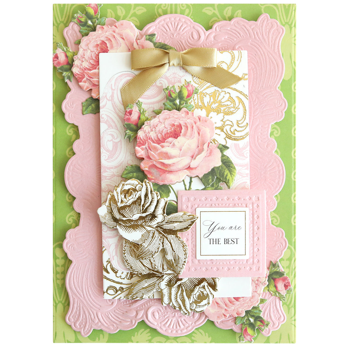 Antique Greetings Postcard 120 Embellishment Stickers