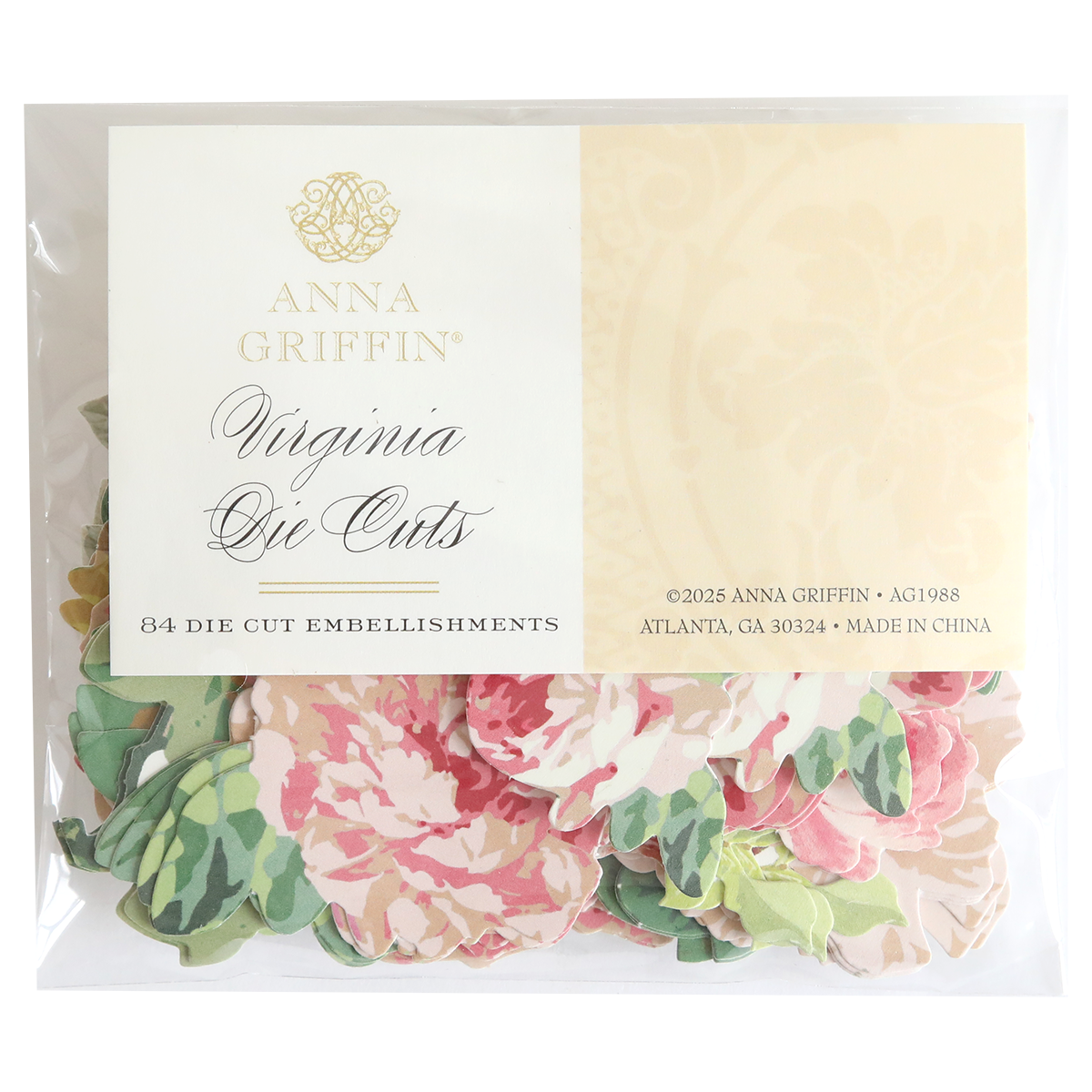 Virginia Die Cut Embellishments