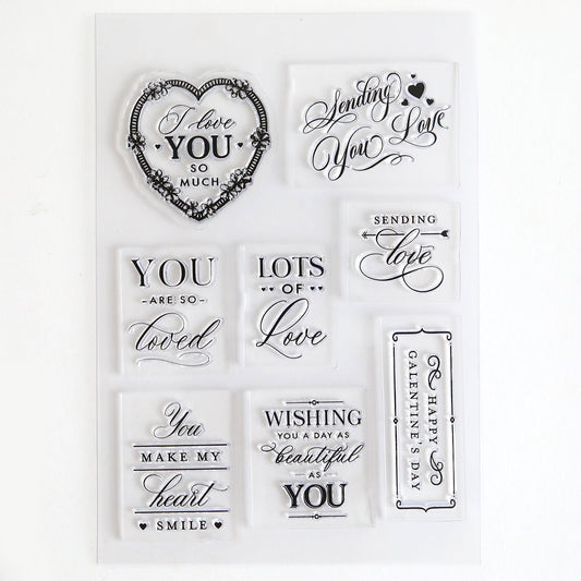 Lovely Sentiment Stamps