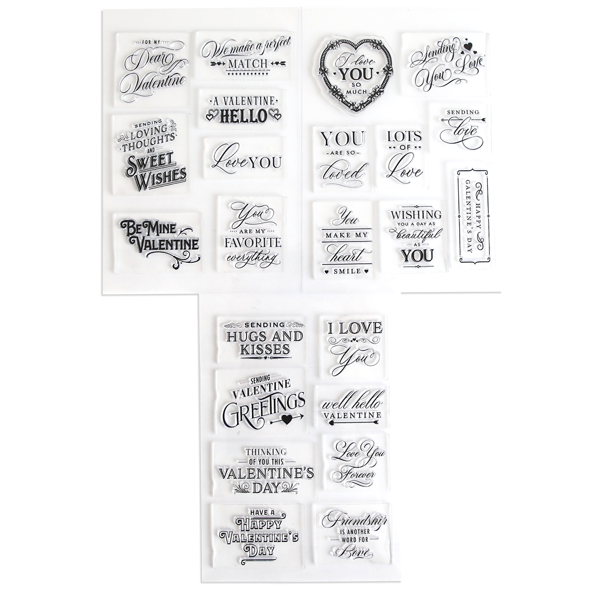 Lovely Sentiment Stamps