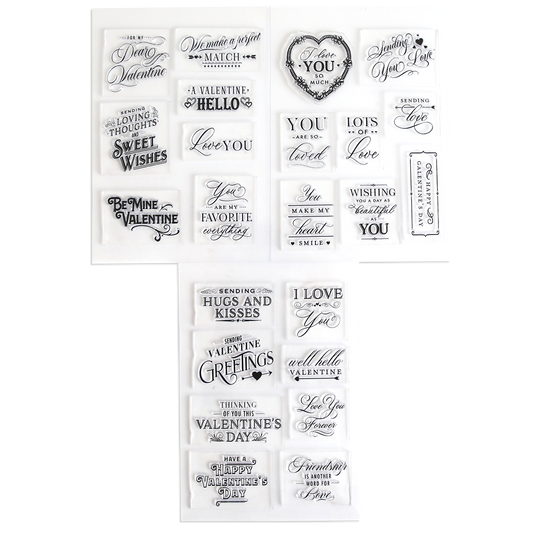 Lovely Sentiment Stamps