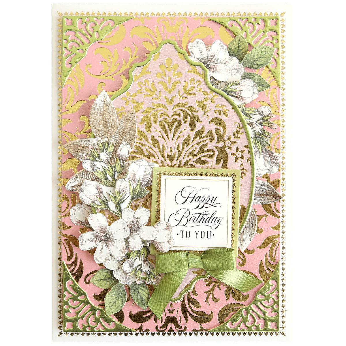 Gilded Damask Hot Foil Plates