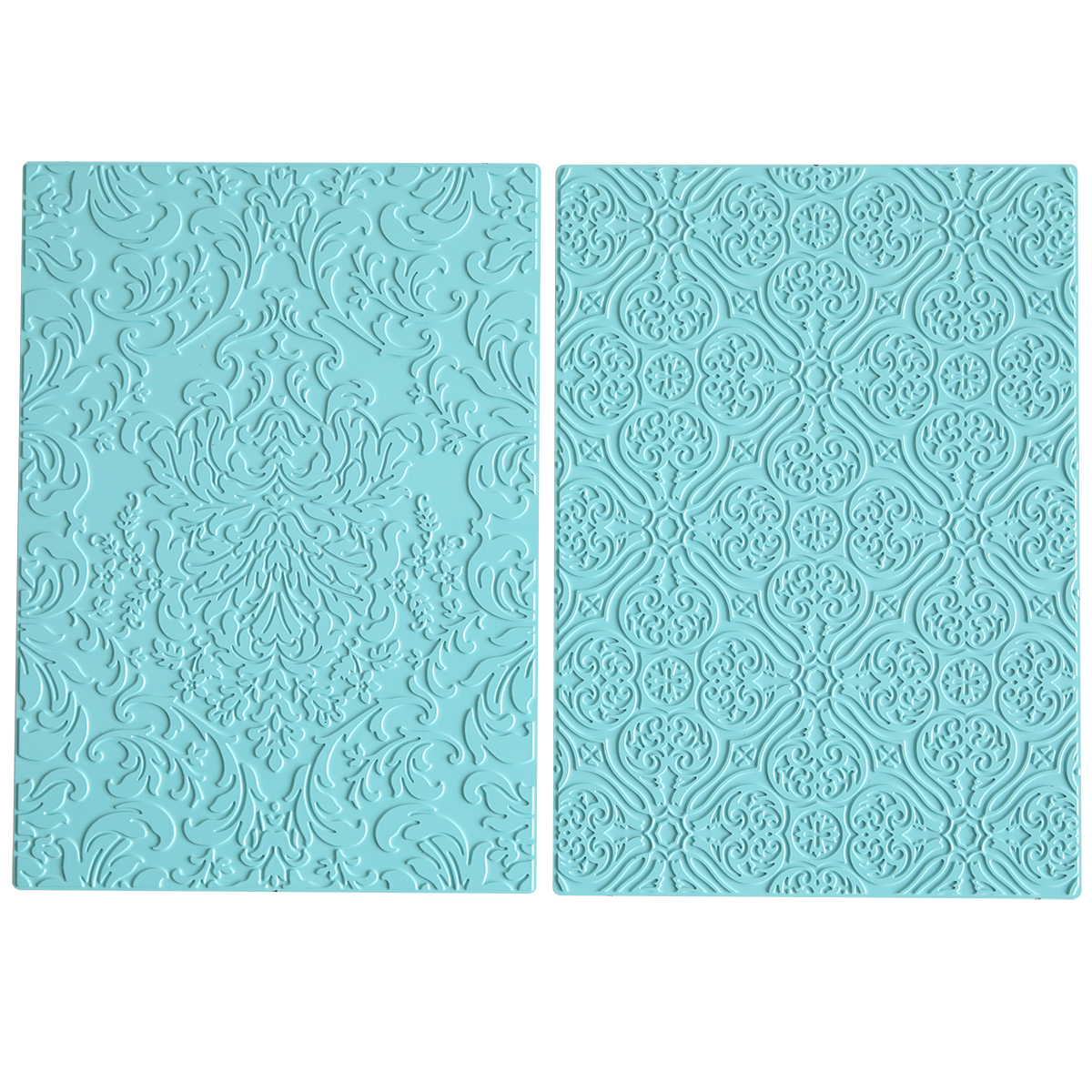 Gilded Damask Hot Foil Plates