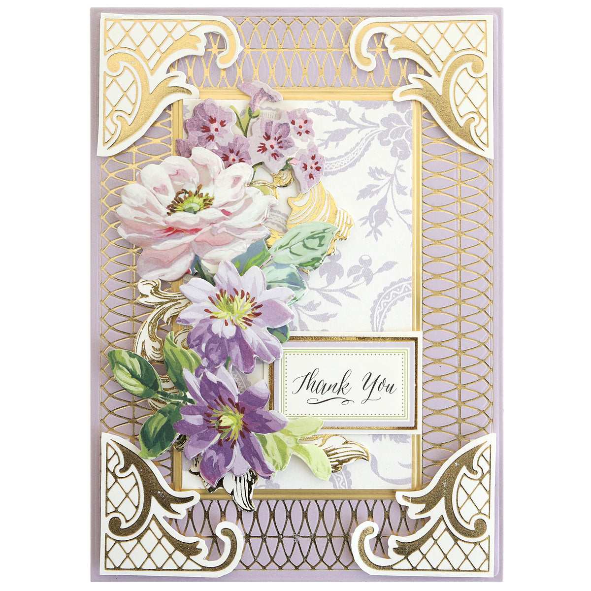 Gilded Ironwork Frames Hot Foil Plates