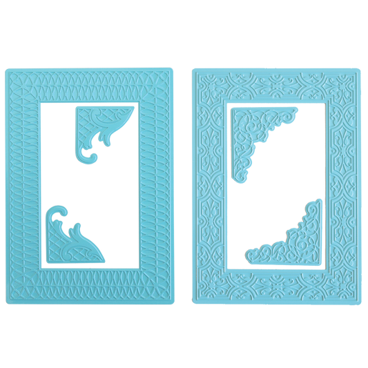 Gilded Ironwork Frames Hot Foil Plates