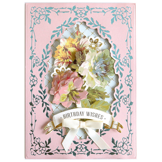 Gilded Fleur Frames Hot Foil Plates