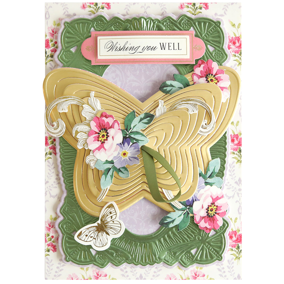 Kirigami Butterfly Flower Dies