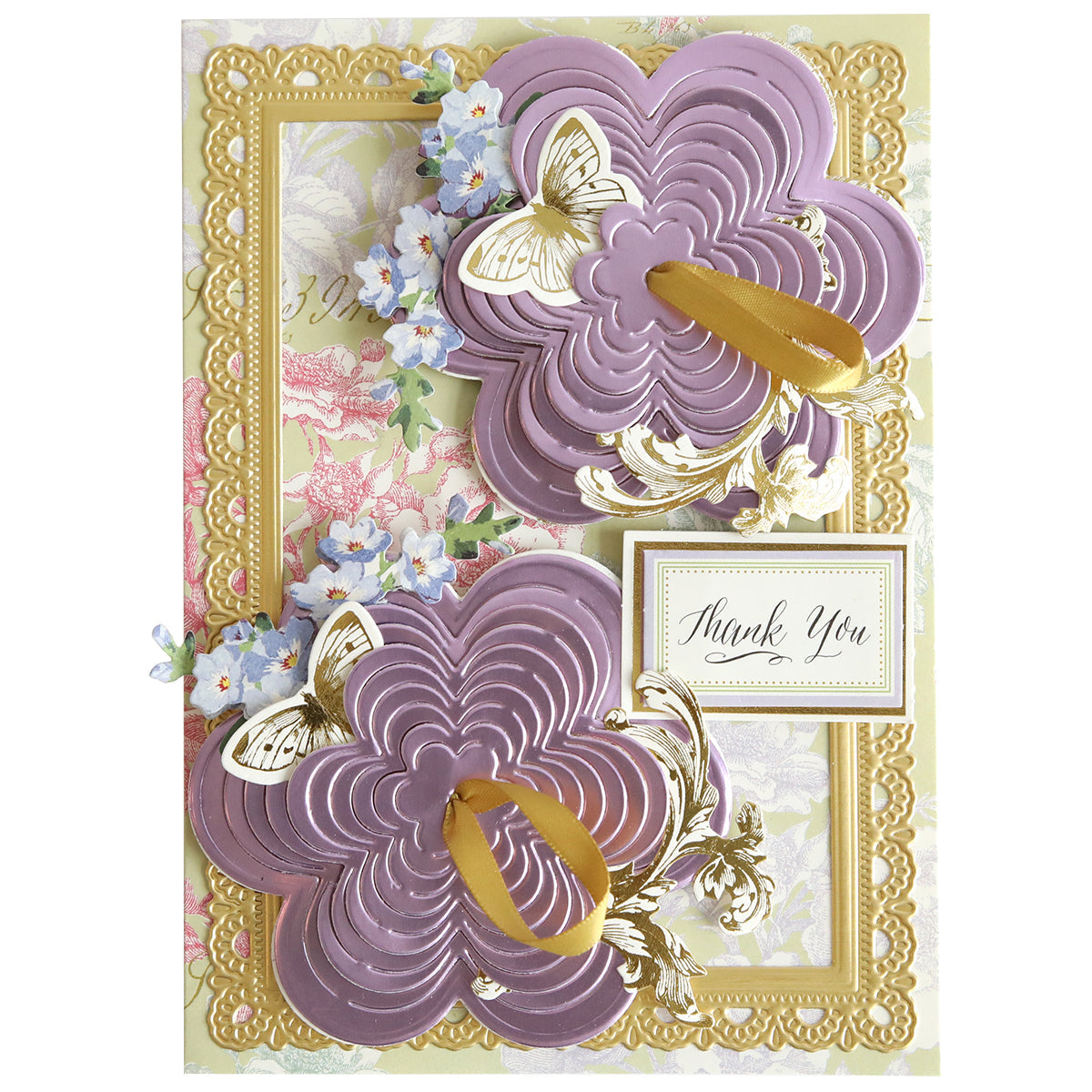 Kirigami Butterfly Flower Dies