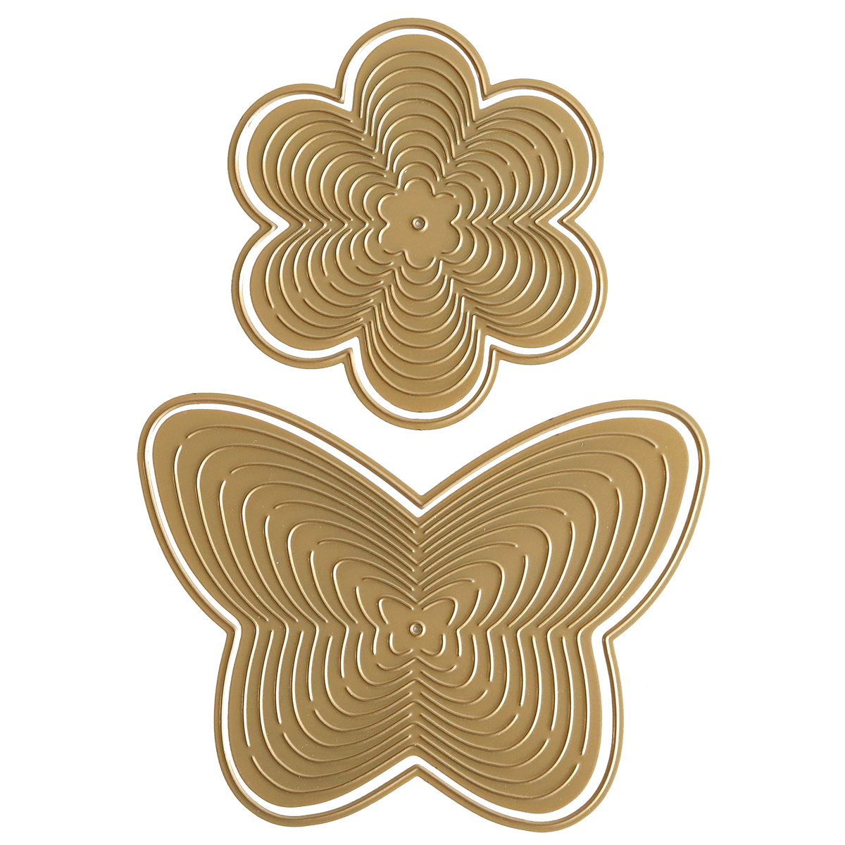 Kirigami Butterfly Flower Dies