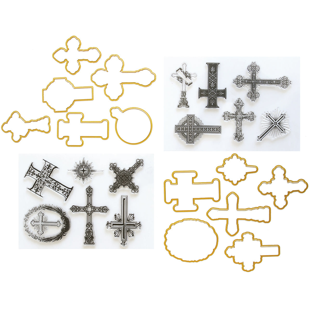 Cross Stamps and Dies