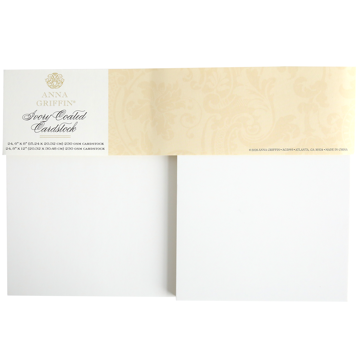 Ivory Coated 230gsm Cardstock