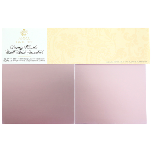 Luxury Charlie Matte Foil Cardstock